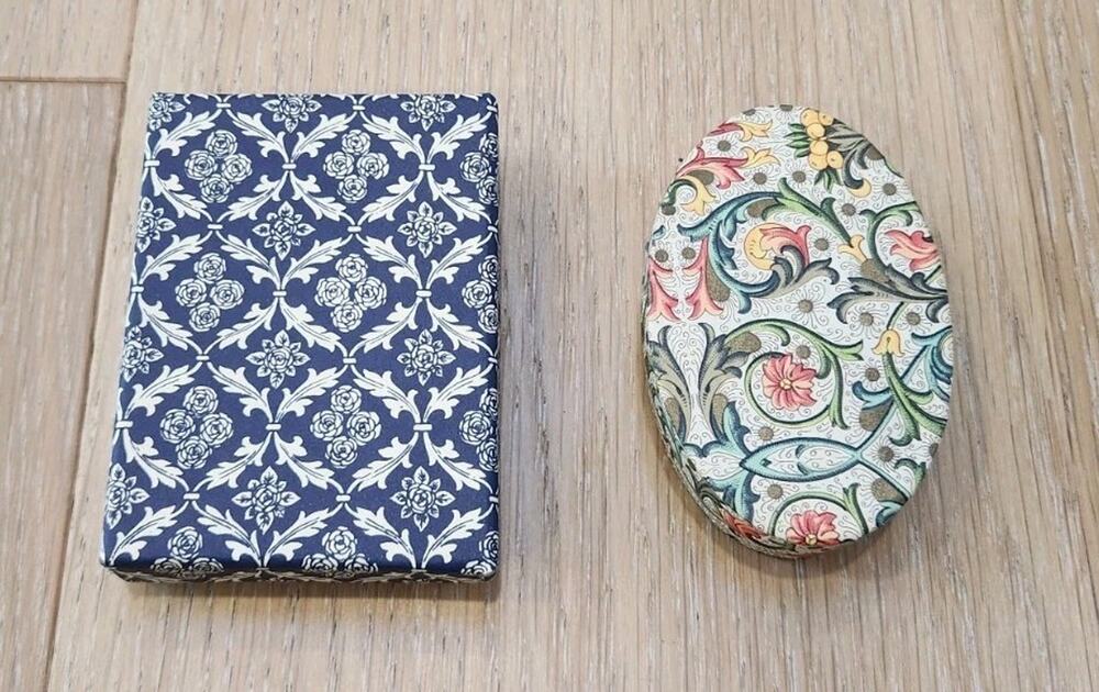 Lot Of 2 Vintage Italian Jewelry Boxes Florentine Style
